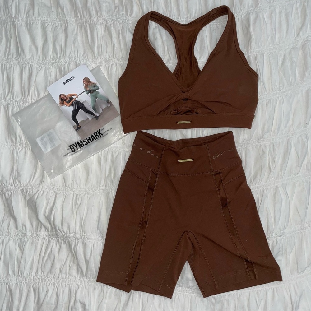 NEW Gymshark Whitney Simmons Sports Bra and Shorts Set in Extra Small